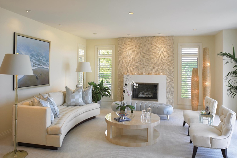 color champagne gris living room ideas